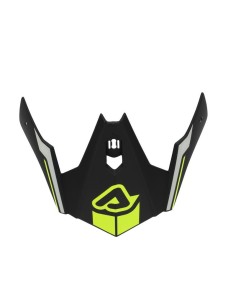 Visera Recambio para Casco Acerbis Jet Aria 22-06 Negro/Amarillo Fluor