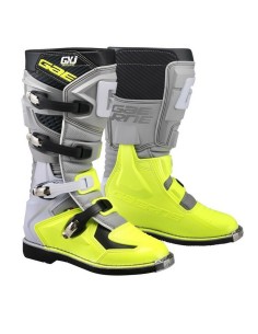 Botas Infantiles Gaerne GXJ Gris/Amarillo Flúor