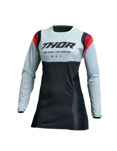 Jersey Mujer Thor Pulse Combat Menta Claro