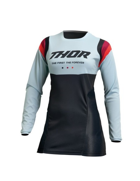 Jersey Mujer Thor Pulse Combat Menta Claro