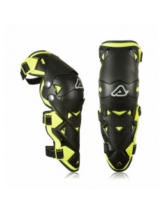 Rodilleras Acerbis Impact Evo 3.0 Negro/Amarillo Flúor