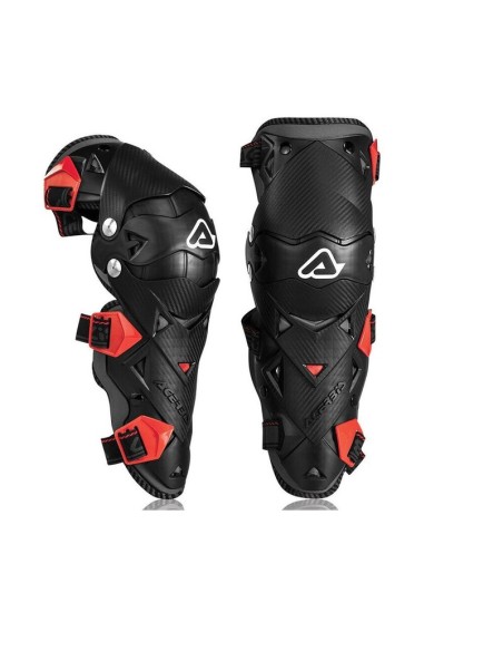 Rodilleras Acerbis Impact Evo 3.0 Negro/Rojo