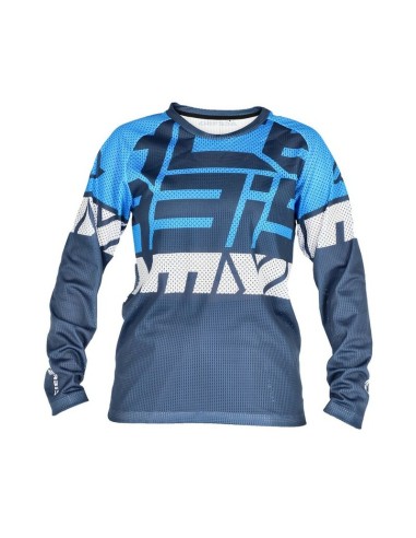 Jersey Infantil Acerbis MX J-Windy Four Vented Azul/Blanco