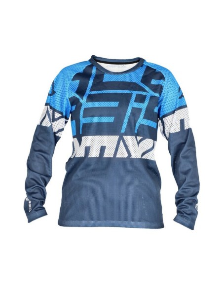 Jersey Infantil Acerbis MX J-Windy Four Vented Azul/Blanco