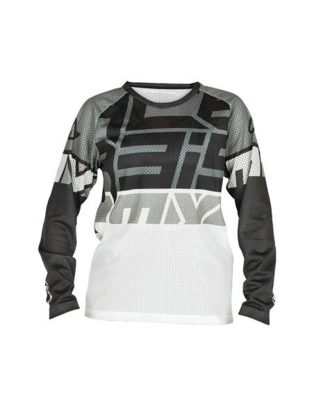 Jersey Infantil Acerbis MX J-Windy Four Vented Negro/Blanco