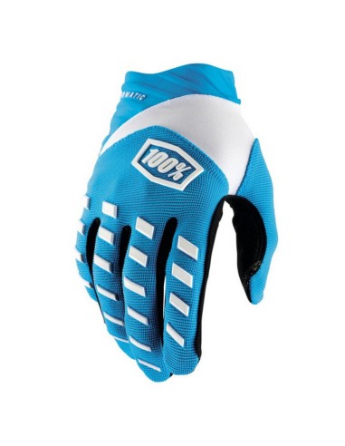 Guantes 100% Airmatic Azul Claro