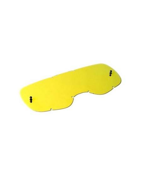 Cristal  Fox Airspace Main Mx20 Cromado Lexan Naranja