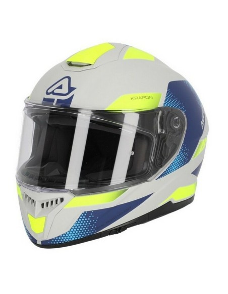 Casco Acerbis Krapon 22-06 Gris/Azul