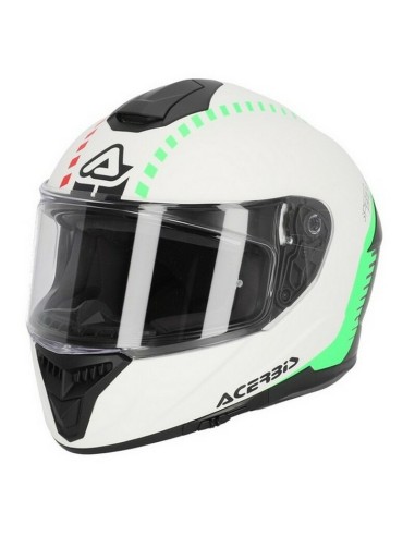Casco Acerbis Krapon 22-06 Blanco/Negro