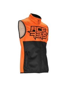 Chaleco Acerbis Softshell MX Linear Negro/Naranja