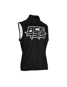 Chaleco Acerbis Softshell MX Linear Negro/Blanco
