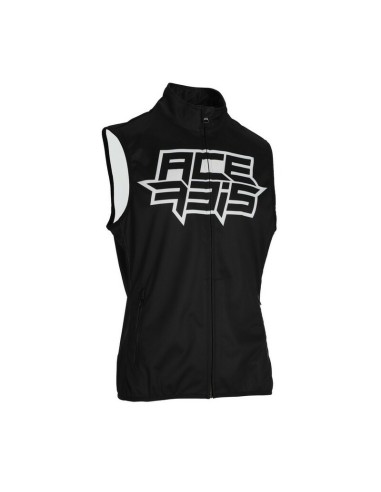 Chaleco Acerbis Softshell MX Linear Negro/Blanco