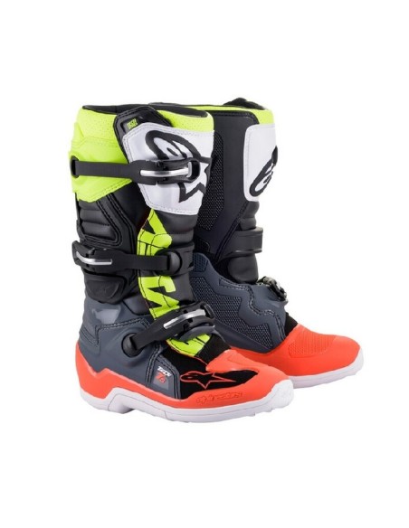 Botas Infantiles Alpinestars Tech 7S Gris/Rojo