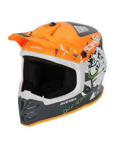Casco Infantil Acerbis Profile Naranja/Gris