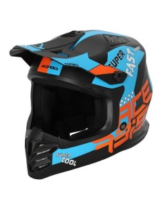 Casco Infantil Acerbis Profile Negro/Naranja