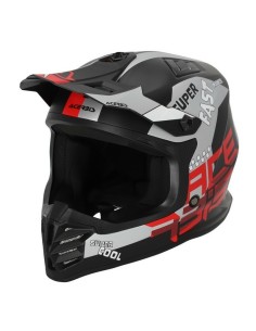 Casco Infantil Acerbis Profile Negro/Rojo
