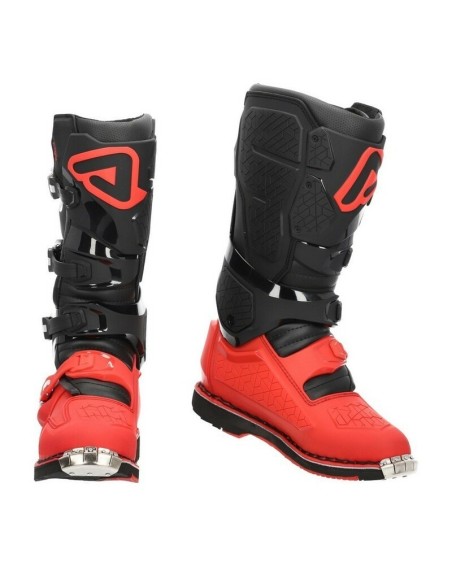 Botas Acerbis X-Rock MM2 Negro/Rojo