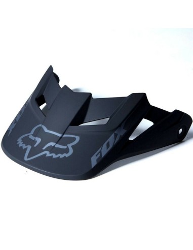 Visera Recambio para Casco Fox V1 Negro Mate