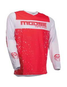 Jersey Moose Racing Qualifier Rojo/Blanco