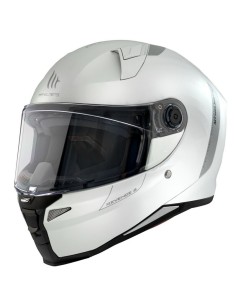 Casco MT Revenge 2 S Solid Gloss Blanco