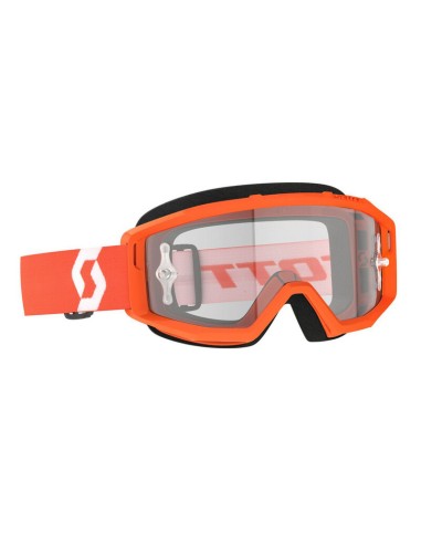 Gafas Scott Primal Lente Transparente Naranja/Blanco