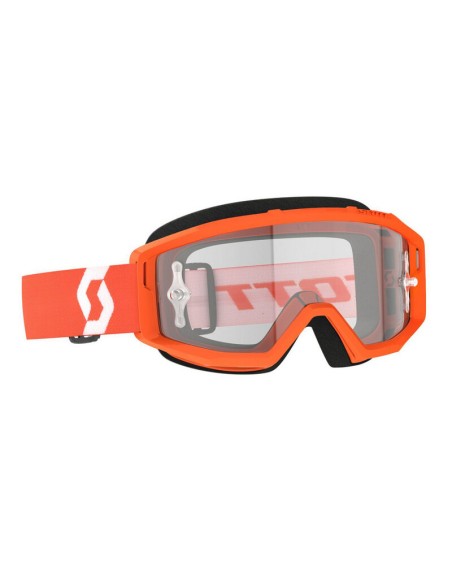 Gafas Scott Primal Lente Transparente Naranja/Blanco