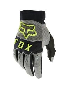 Guantes Fox Bomber CE Gris/Amarillo