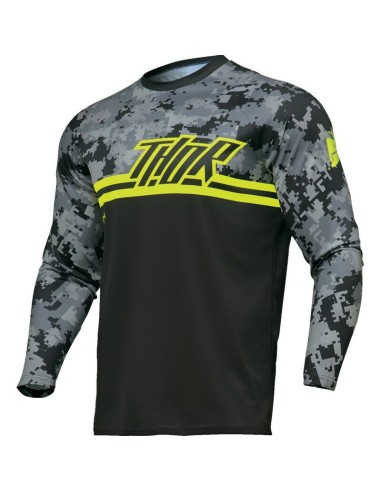Jersey Infantil Thor Sector Digi Camuflaje Negro