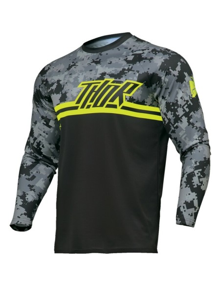 Jersey Infantil Thor Sector Digi Camuflaje Negro