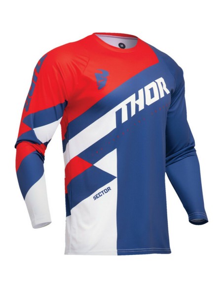 Jersey Infantil Thor Sector Checker Azul Marino/Rojo