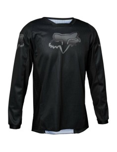 Jersey PeeWee Fox 180 Blackout Negro/Negro