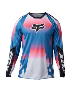 Jersey Fox 180 Morphic Azul/Rosa