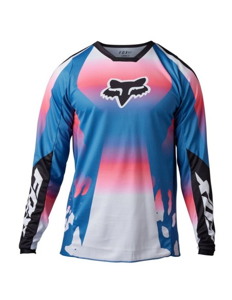Jersey Fox 180 Morphic Azul/Rosa
