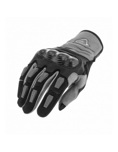 Guantes Acerbis Carbon G 3.0 Negro/Gris