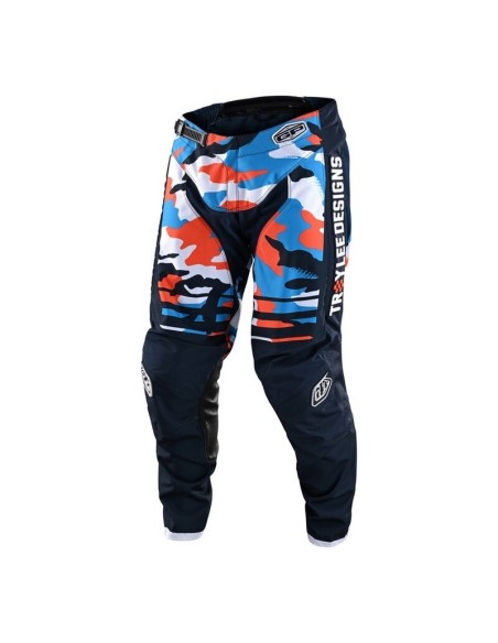 Pantalón Troy Lee Designs GP Formula Camuflaje Azul