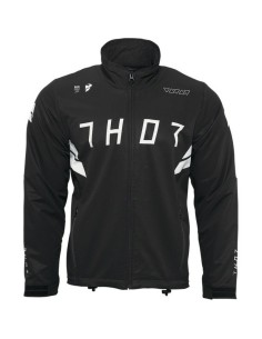 Chaqueta Warm Up Negro/Blanco