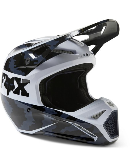 Casco Infantil Fox V1 NukLR Negro