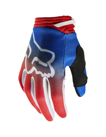 Guantes Infantiles Fox 180 Toxsyk Rojo Fluo