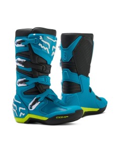 Botas Infantiles Fox Comp Azul/Amarillo
