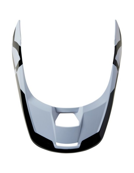 Visera para Casco Fox V1 Lux Negro/Blanco