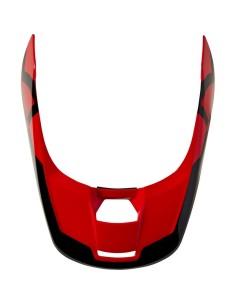 Visera para Casco Fox V1 Lux Rojo Fluor