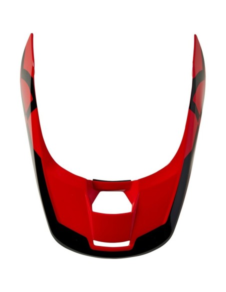 Visera para Casco Fox V1 Lux Rojo Fluor