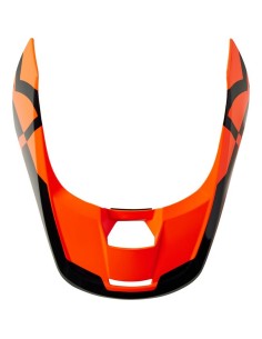 Visera para Casco Fox V1 Lux Naranja Fluor