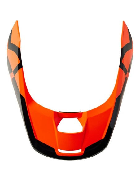 Visera para Casco Fox V1 Lux Naranja Fluor