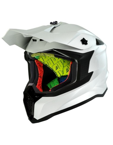 Casco MT Falcon Solid Gloss Blanco