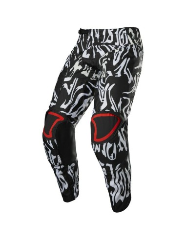 Pantalón Fox 180 Peril Negro/Rojo
