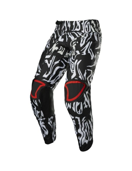 Pantalón Fox 180 Peril Negro/Rojo