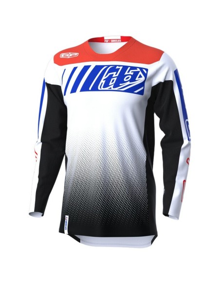 Jersey Troy Lee Designs GP Air Icon Negro/Azul