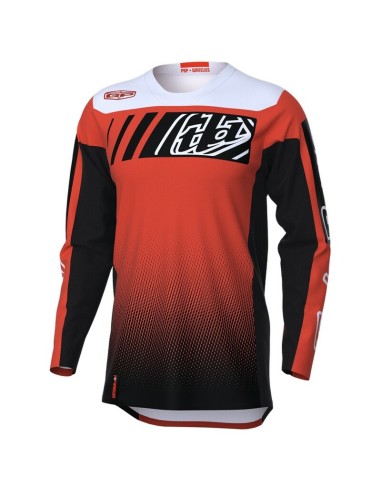 Jersey Troy Lee Designs GP Air Icon Negro/Naranja