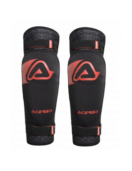 Coderas Infantiles Acerbis Soft Negro/Rojo